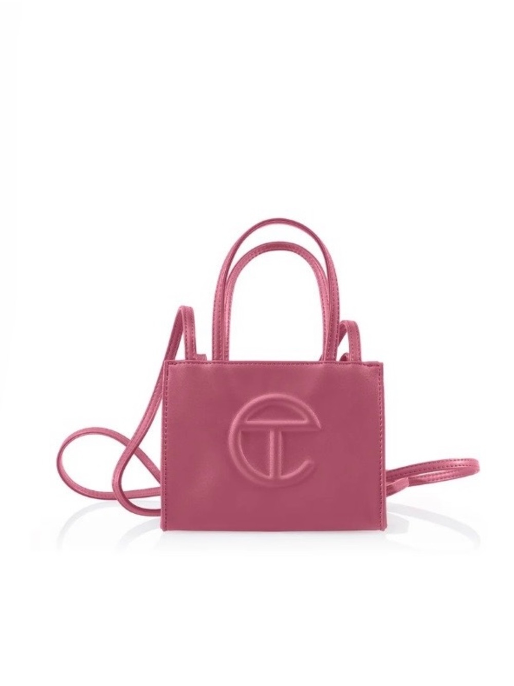 Telfar Small Shopping Bag Corned Beef Pink Party Bag